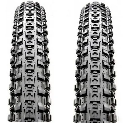 1pair MTB Tyres Maxxis Crossmark Mountain Bike Racing Tires 26 X 2.10  Black • $145.01