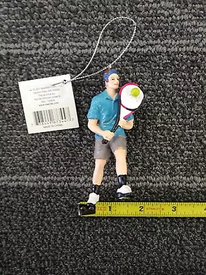 Male Tennis Player Ornament • $4