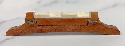 1 Piece Adjustable F4 F5 Mandolin Bridge Made Of Red Doussie Wood • $10