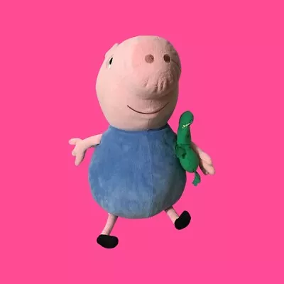 Peppa Pig George Toy  George Peppa Dad Mum Soft TY 30cm/40cm Toy Doll Kids Gifts • $33.64