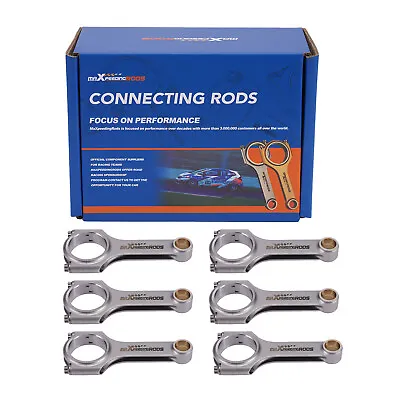 Maxpeedingrods Forged Connecting Rods+ARP Bolts For BMW 328i 528i E36 E46 M52B28 • $531.47