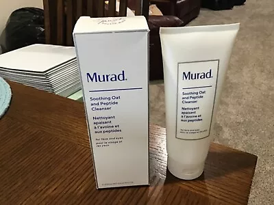 Murad Soothing Oat And Peptide Cleanser 6.75 Oz New Free Ship! • $25.99