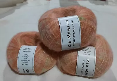 Crystal Palace Yarns Kid Merino Laceweight Shade 9810 3 X 25g  720 Yards • £15