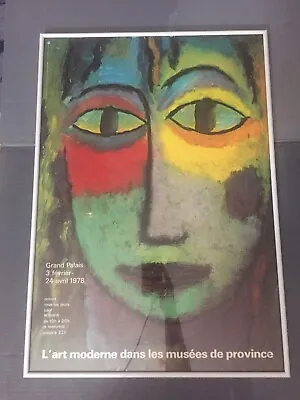 Alexej Von Jawlensky Medusa French Museum Poster Grand Palais 1978 L’art Moderne • $706