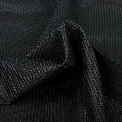 Black SWAT Camouflage Net Cover Army Military 60 W Mesh Fabric Cloth • $7.99