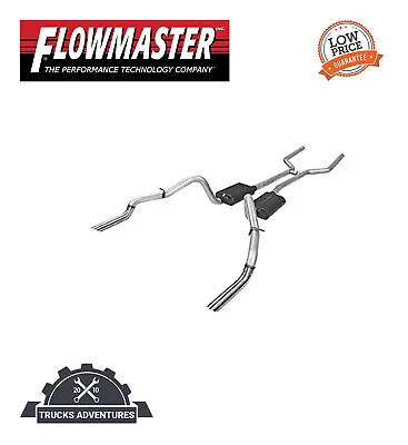 $899.62 • Buy Flowmaster 17139 American Thunder Header Back Exhaust System