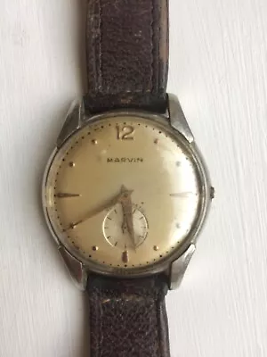 £40 • Buy Vintage Marvin Men's Quartz Watch Missing Stem