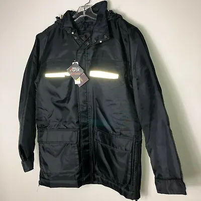 Harriton Men's Axle Reflective Water Resistant Insulated Cargo Jacket-Sz Large • $55