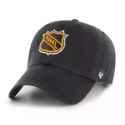 47 Brand Vintage NHL Clean Up Hat! NHL Shield Logo 1990-2005 Dad Cap Retro Rare • $28.08