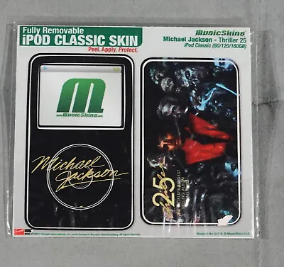 Michael Jackson Thriller 25th Anniversary IPod Classic Apple Skin NEW Sticker • $2.99