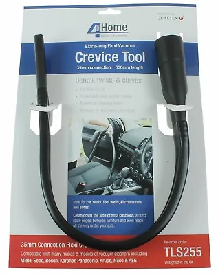 Universal Vacuum Cleaner 35mm Long Flexi Crevice Tool For Car & Upholstery • £7.25