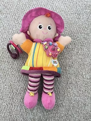 Lamaze Emily Doll Sensory Baby Toy Soft Plush Toy Clip On Pram Or Car Seat • £5.99