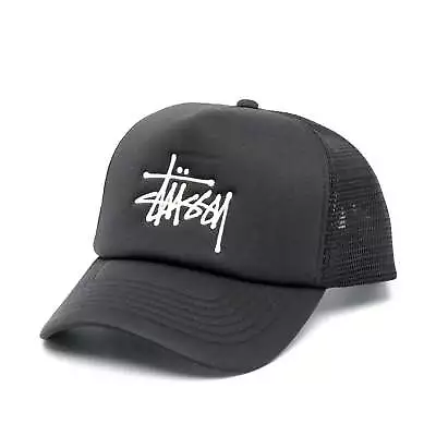 Stussy Big Basic Trucker Cap Black • $39.95