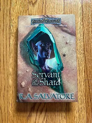 Servant Of The Shard By R. A. Salvatore 2000 First Edition Hardcover DJ • $13.75