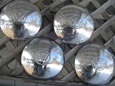  Volkswagen V W Bug Vanagon Van Fox Rabbit Hubcaps Wheel Covers Center Caps • $137.50