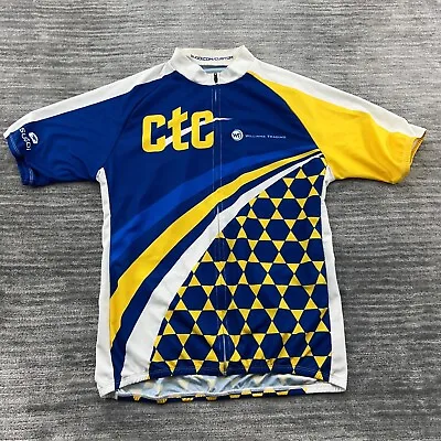 CTC Cycling Shirt Size L Mens Sugoi Moving Beyond Cancer Bicycle Biking Large • $16.99