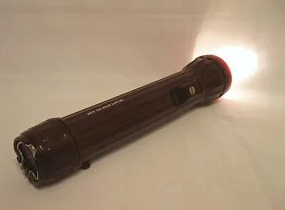 $25 • Buy Vintage Bright Star Flashlight From The Homestake Mine Works Excellent Condition