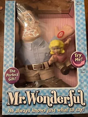 Mr. Wonderful Talking Doll In Original Box With New Batteries. • $12