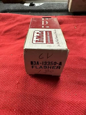 NOS Ford Turn Signal Flasher B3A-13350-A FoMoCo Autolite 1953 54 55 Car Truck 6V • $16