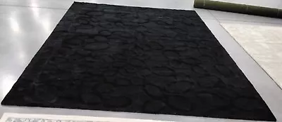 BLACK 8'-3  X 11' Back Stain Rug Reduced Price 1172743457 SOH515B-9 • $396