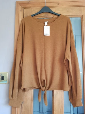 £2.99 • Buy H&M Ladies Tie Front Long Sleeve Top Size Large
