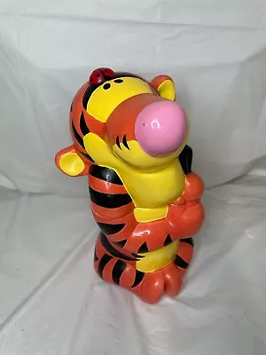 Vintage Tigger Winnie The Pooh Cookie Jar Disney Treasure Craft 219-080 Jar • $74.99