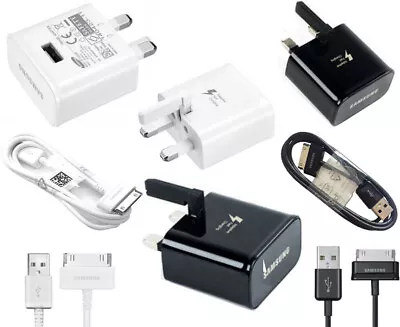 £10.99 • Buy Samsung USB Data Cable Charger For Galaxy Tab 2 Tablet 7  8.9 10.1  P5110 + Plug