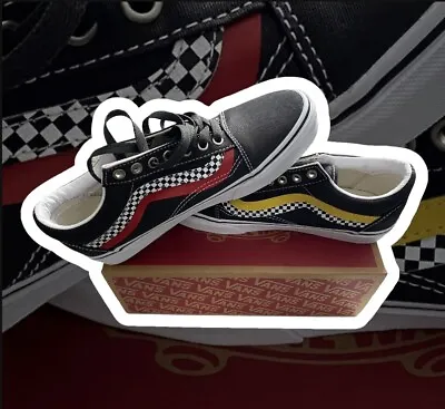 VANS UA OLD SKOOL (WAVE) Sneakers Black Multi New • $50