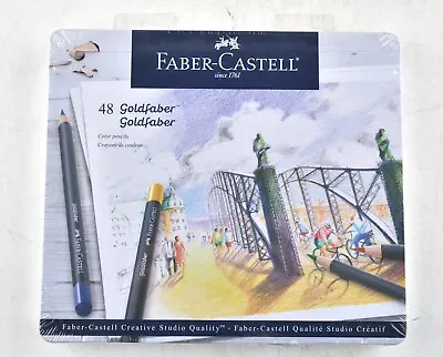 *Faber-Castell Goldfaber Color Pencil Set - Set Of 48 • $24.99