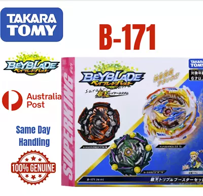 Takara Tomy Beyblade Burst B-171 Superking Triple Boost Set B171 Gift Toy New Au • $46.99