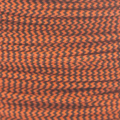 1' 3'  5' 10' 25' 50' 100' Flo Orange & Black D Loop BCY #24 Rope Material • $5.99