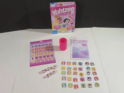 Hasbro Yahtzee Jr. 2010 Disney Princess Preschool Dice Board Game 100% Complete • $9.99