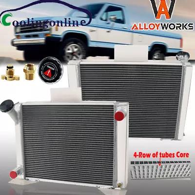 $229 • Buy Aluminum Radiator 4 Row Fits 1982-1994 92 Ford Ranger V8 Engine Conversion Swap