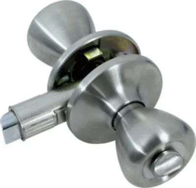 Mobile Home/RV Interior Door Privacy Knob Brushed Nickel • $17.95