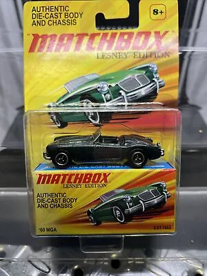 2010 Matchbox Lesney Edition '60 MGA Authentic Die-Cast Body Chassis Green • $19