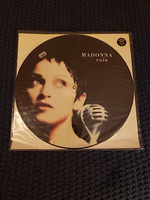 Madonna- Rain/ Open Your Heart + 1 Cut **UK 12  Picture Disc** ** Rare** • $20