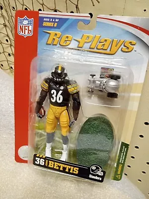 JEROME BETTIS PITTSBURGH STEELERS Gracelyn Toys RE PLAYS FOOTBALL FIGURE W/car • $14.99