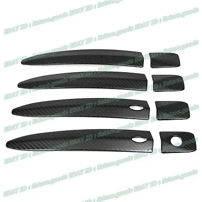 For 2009-2014 Nissan Murano SUV Carbon Fiber Side Smart Door Handle Covers Trims • $21