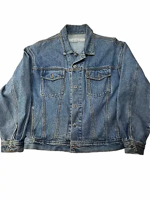 Vintage  Z. Cavaricci  Blue   Men’s Jean Denim Jacket Size Medium • $80