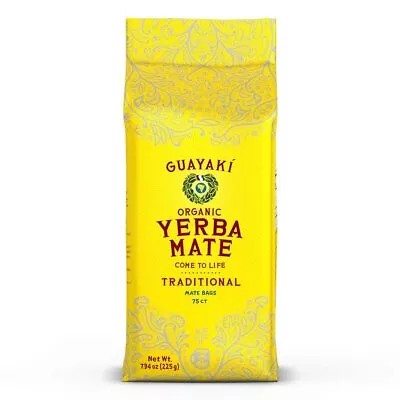 Guayaki Yerba Mate 7.9 Ounces (75 Tea Bags) • £20.27