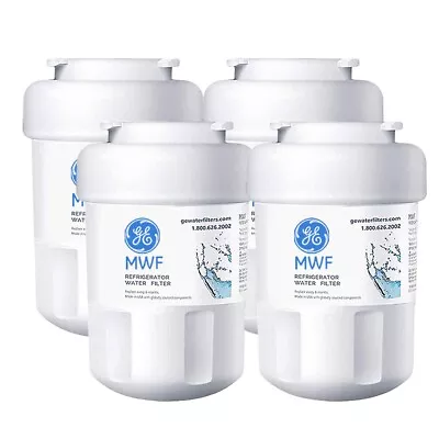 4 PACK Sealed GE MWF New Sealed GWF 46-9991 MWFP Smartwater Fridge Water Filter • $30.92