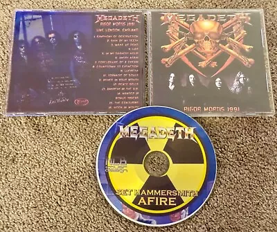 Megadeth “rigor Mortis 1991” Cd • $10