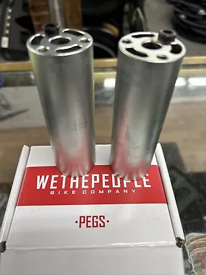 New We The People Bmx Pegs Axle 3/8” Freestyle Kink Sunday DK Fit S&M Rad • $14.99