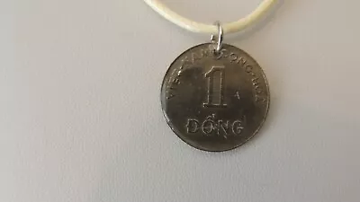 Viet Nam 1 Dong Coin Pendant Necklace From 1964 Coin • $12