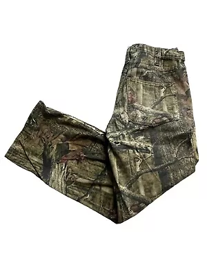 Mossy Oak Break Up Infinity Camo Pants Mens Sz 32X30 Hunting Outdoor Denim Y2K • $39.99