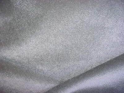 3-5/8Y Fabricut Foreign Affair Silver Luxe Faux Mohair Velvet Upholstery Fabric • $178