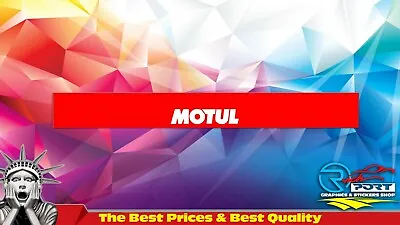 Motul Racing Windshield Graphics Vinyl Sticker • $40