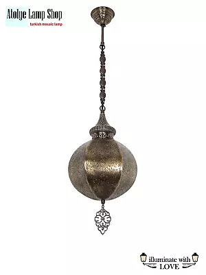 Moroccan Pendant Light Shadow Effect Hanging Lamp • $115