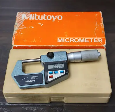 Mitutoyo Digital Micrometer  293-765 MDC-1  PF - Made In Japan - 0-1  .00005  • $109.95