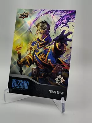 2023 Blizzard Legacy Collection Anduin Wrynn Spectral Parallel #110 Hearthstone • $25